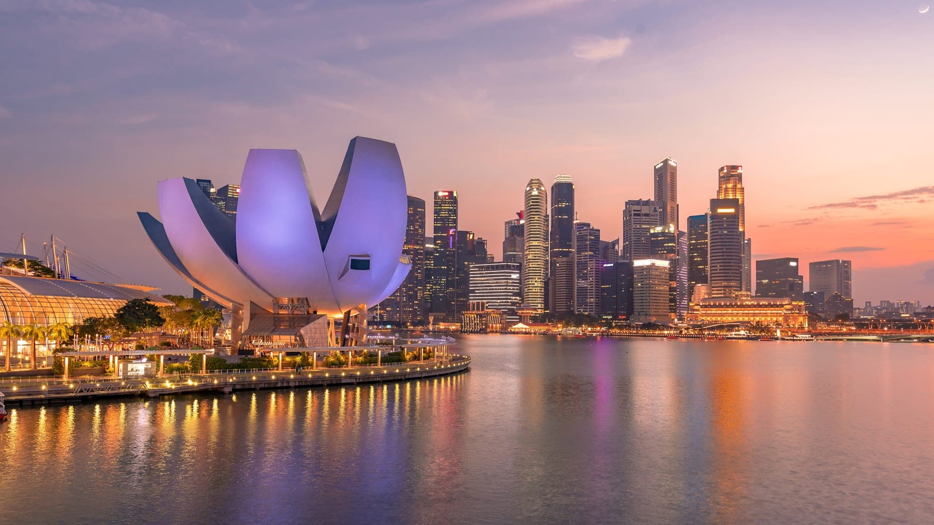 Marina Bay trifft Sentosa Island